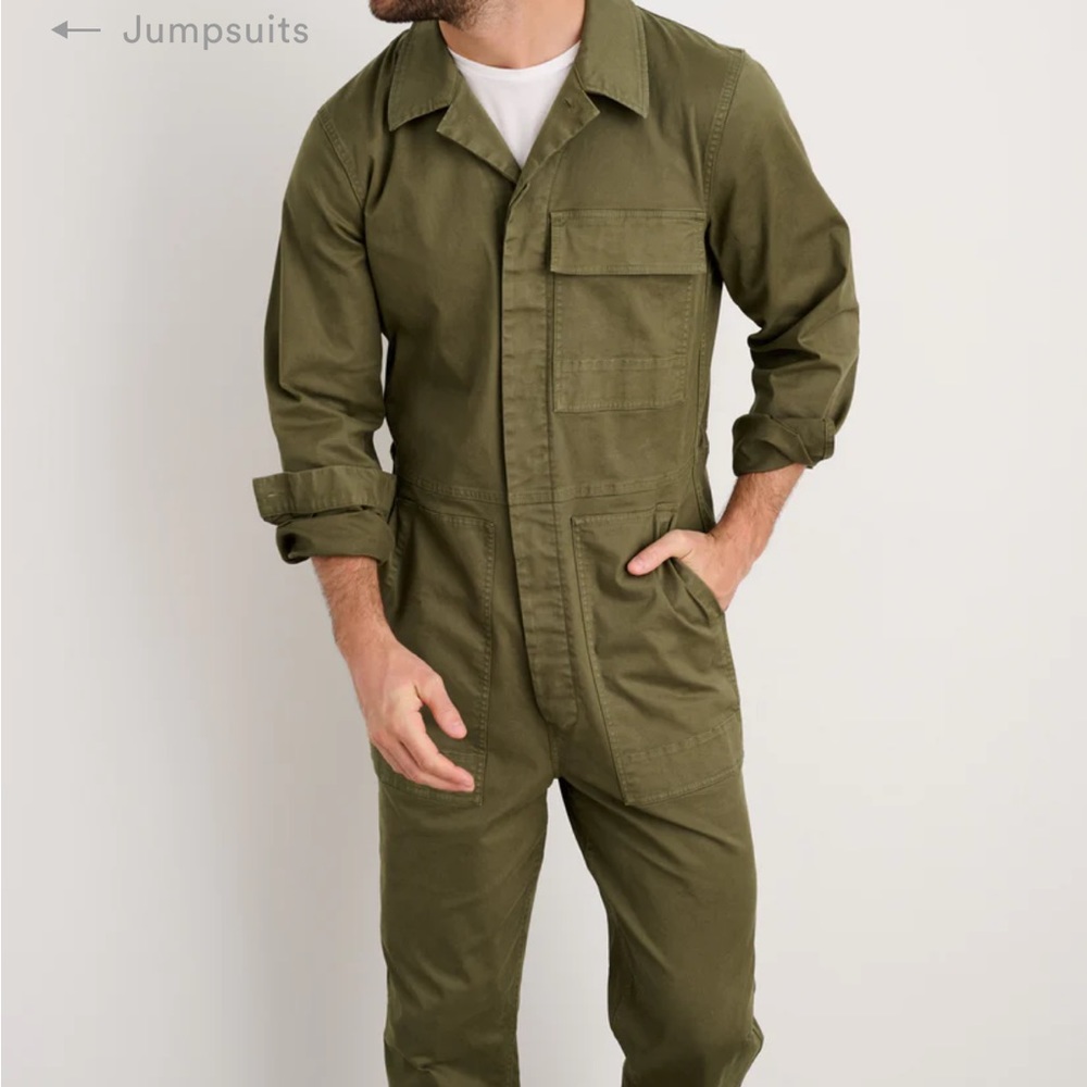 Alex Mill Olive Jumpsuit